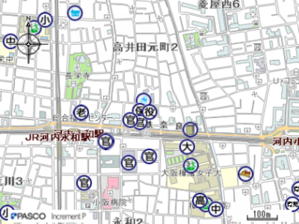 西福祉事務所の地図はこちらをクリック