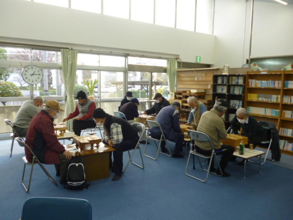 将棋大会の開催風景です