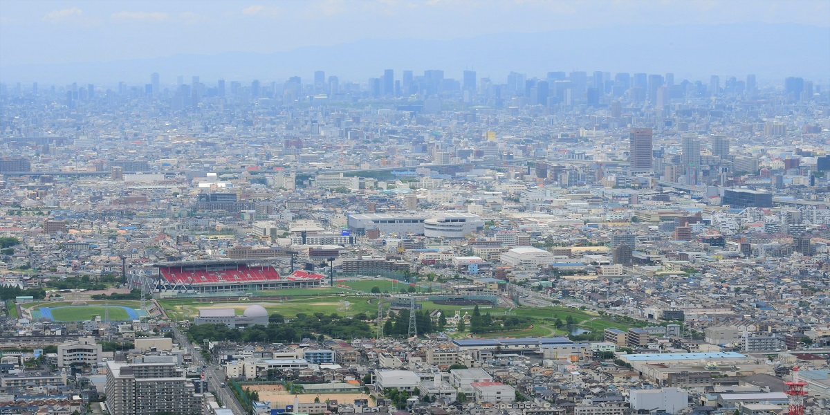 東大阪市の景色